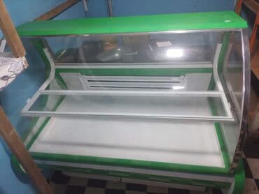 Soyuduculu vitrİN (mağaza-satış üçün) - Tip: Ön şüşəli, əyri vitrinli