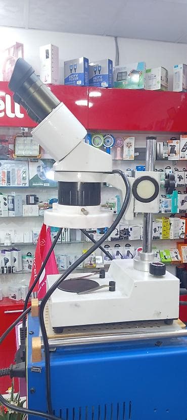 Mikroskop YX-AK26 satiram nomral veziyyetde birce isigi islemir 400 — 1