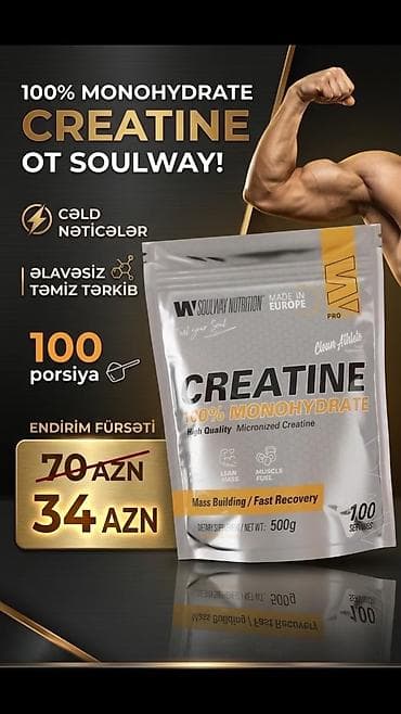 Kreatin Çəki: 201 - 500 g, Yeni