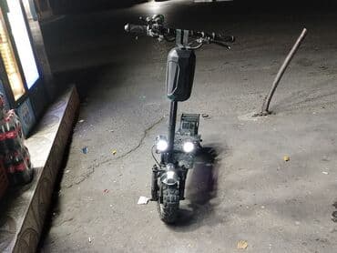 Гироскутеры: Elektrik skuter – güclü off-road modellərdən.ki Xüsusiyyətlər: - İri — 4