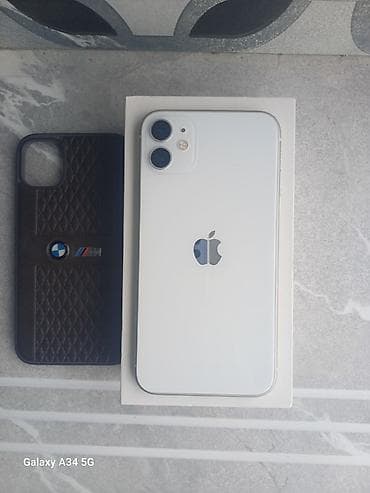 redimi 9 a: IPhone 11, 64 GB, Ağ, Simsiz şarj, Face ID, Sənədlərlə — 4