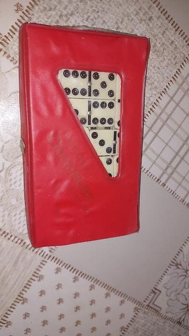 Təcili satilir!!! Kompakt domino dəsti 4 nəfərlik oyun - Klassik 28