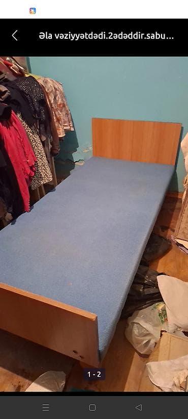 2 qrup fenleri: 1 nəfərlik çarpayı heç bir problemi yoxdu — 1