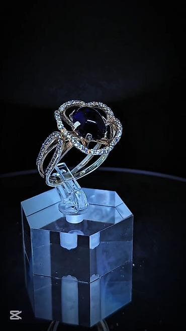 Üzük, Gümüş, 999 Əyar, Sapfir, 3.01-4.00 Karat lalafo.az -da Üzük, Gümüş, 999 Əyar, Sapfir, 3.01-4.00 Karat