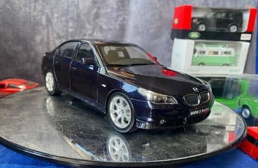 metbex tavan modelleri: Коллекционная модель BMW 545i E60 dark blue 2008 KYOSHO Scale 1:18 — 5