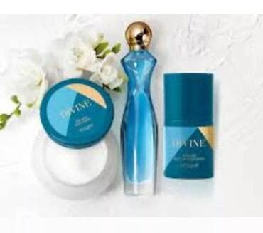 Dest " Divine" Oriflame. Parfüm divine, dezodorant, beden kremi