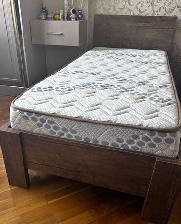 кровать двуспальная с матрасом: Oğlan və qız üçün, Çarpayı — 1