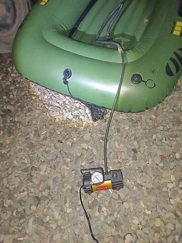 Şişmə qayıq – hərəkətli və dayanıqlı model - Rəng: yaşıl (xarici) — 5