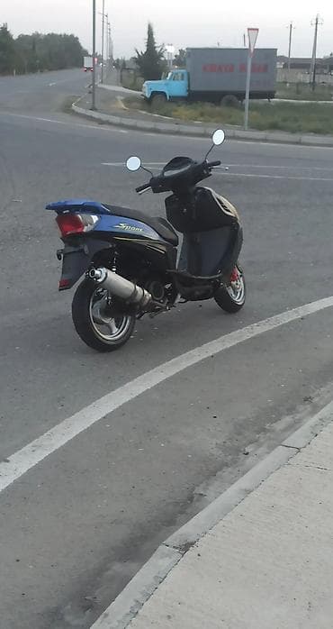 disk ve tekerler type 1: Skuter – mavi/qara rəng kombinasiya, “Sport” seriyası. Texniki — 5