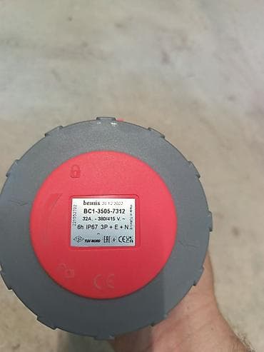 Sənaye tipli üçfazalı elektrik fişi (CEE/IEC 60309 tipli) - Brend — 5