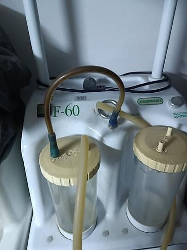 Fazzini F-60 tibbi vakuum aspiratoru - İki qablı stasionar tipli