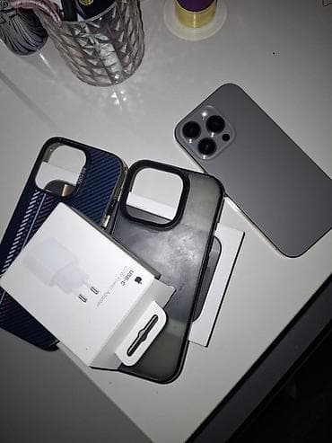 iphone x kabrolari: IPhone 16 Pro, 256 GB, Gümüşü, Face ID — 4