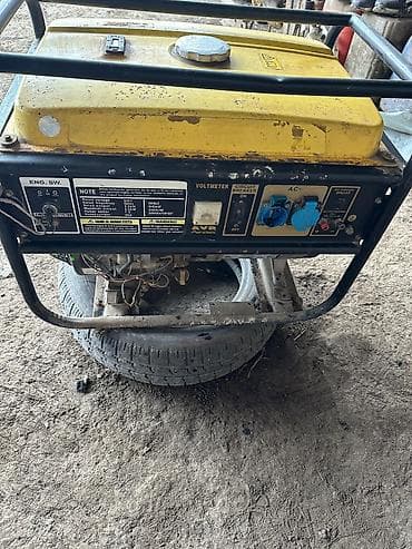 das: Benzinlə işləyən portativ generator Texniki xüsusiyyətlər (etiket və — 3