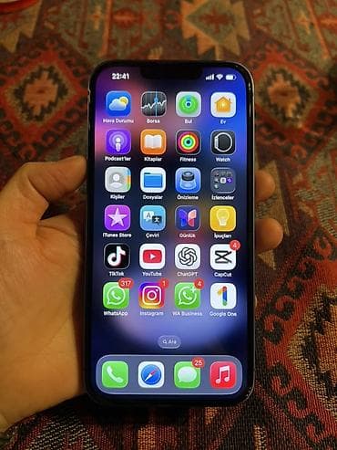 iphone 12 mini qiymet: IPhone 13, Mavi, Simsiz şarj — 2