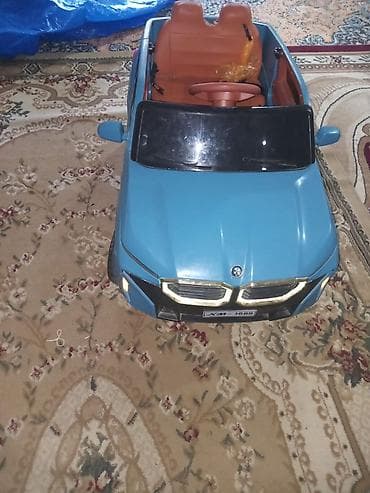 Uşaq üçün elektrikli minik maşını – XM-1608 modeli - Rəng: mavi — 4