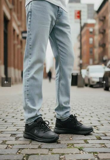 US Polo Assn. kişi idman ayaqqabısı – tam qara olçü 43 razmer sehven 2