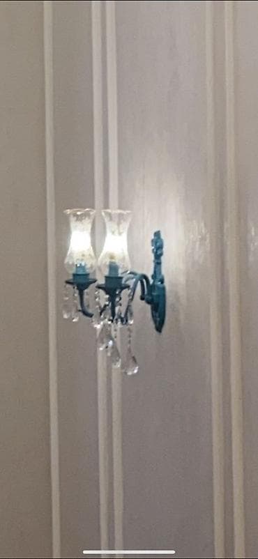 Çılçıraq, 10 və daha çox lampa, Metal