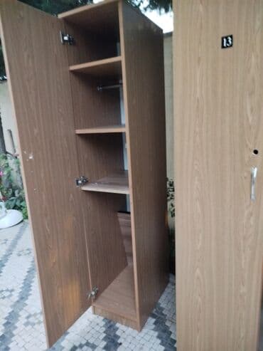 islenmis qapi: İşlənmiş, Açılan, 1 qapı Düz dolab, Qarderob, paltar dolabı, Azərbaycan — 2