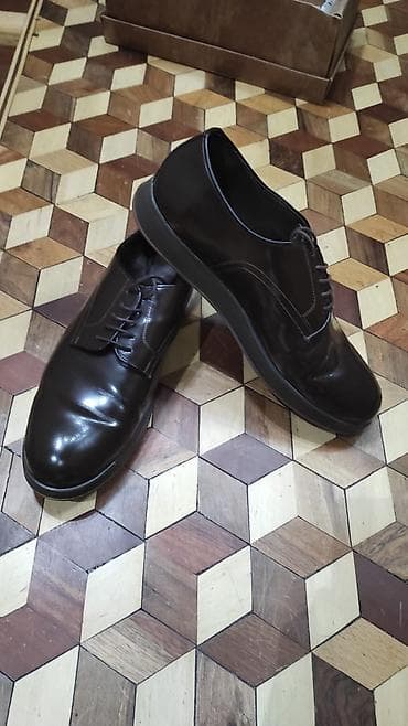 ayyaqqabı: Məhsul: Kişi klassik dəri ayaqqabısı – POPPY - Rəng: Tünd qəhvəyi — 1