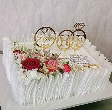 bayram tortları: Xüsusi tədbirlər üçün bəzəkli tortlar – nişan, xına gecəsi, elçilik və — 7