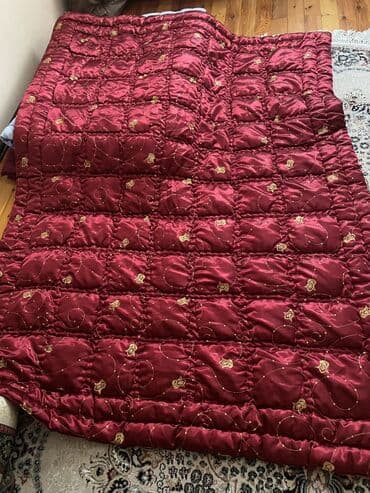 türk tekstil: Sırığlı naxışlı yun yorğanlar ( tək nəfərlik ) Biri 55 manat — 3