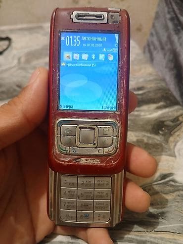 nintendo switch 2. el: Nokia E65, rəng - Qırmızı, Düyməli — 2