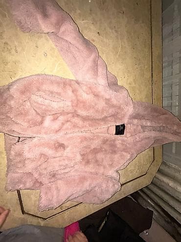 jilet: Xanım xəzli jilet – qızılı-çəhrayı (dusty pink) rəngdə - Yumşaq — 1