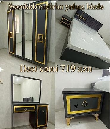 dola: ✨ *Yataq Dəsti Kampaniyası*✨ 🛏 *Tam yataq dəsti – cəmi 719 ₼* Dəstə — 1