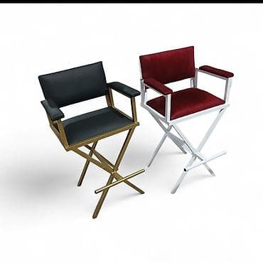 guess tekstil mmc: Rejissor tipli hündür stullar – salon, podium, studiya və vizaj — 1