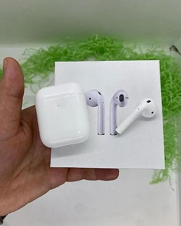 Məişət texnikası: Airpods 2. Premium Class 35Yox 25 AZN 📌Görünüş orginal ilə eyni💯 — 1