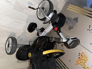 Велоаксессуары: Uşaq üçtəkərli velosipedi – valideyn idarəetmə tutacaqlı model - — 6