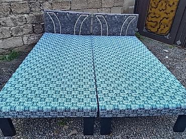 ev qapilari islenmis: Təzə çarpayılar. 1 nəfərlik çarpayılar 60manat. 2 nəfərlik taxt — 8