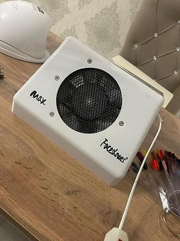 Soyuducu avadanlığı: MAX Faceshaver dırnaq tozu soran aspirator - Peşəkar manikür/pedikür — 4