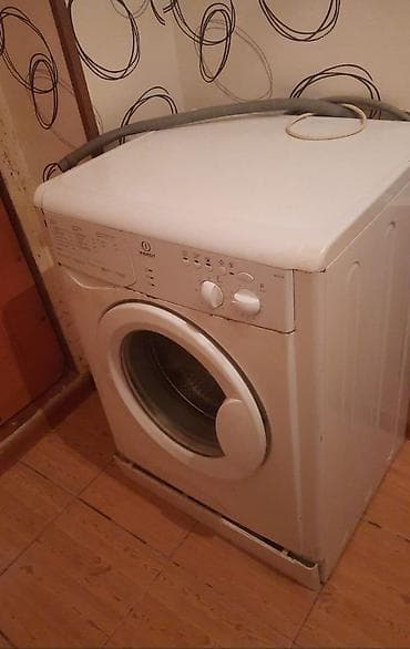 indezit: Indesit önyükləmə paltaryuyan maşın - Ön yükləməli, klassik ağ korpus — 1