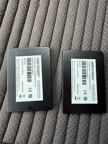 1 tr harddisk: Daxili SSD disk Hikvision, 512 GB, 2.5" — 1