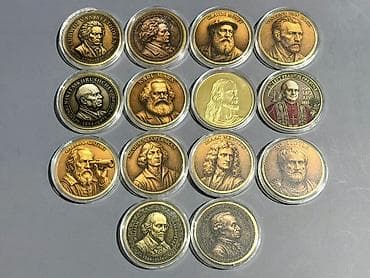 van cleef: Tematik xatirə medal seti – dünya tarixinin məşhur şəxsiyyətləri — 1