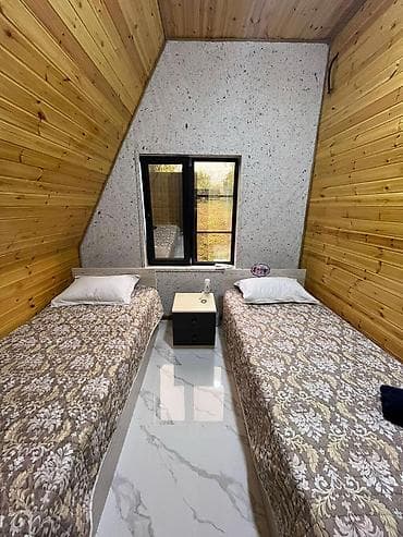 kirayə hovsan: Quba günlük ev – A-frame dizaynlı, geniş şüşəli ön fasadlı, müasir — 4