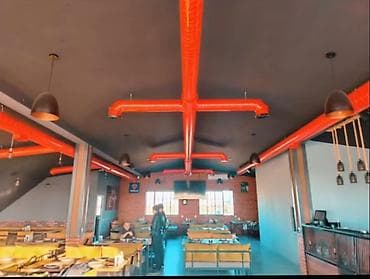 пластиковые трубы: Müasir interyer üçün tavan tipli hava kanalı və havalandırma sistemi — 1