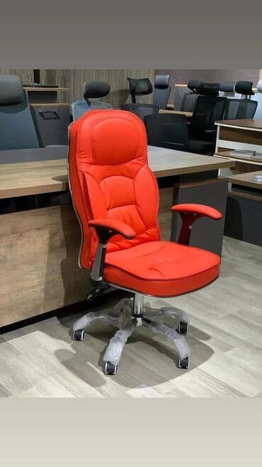 стул на колесиках: Новый, С колесиками, Рукояти регулируются, Кожзаменитель — 9