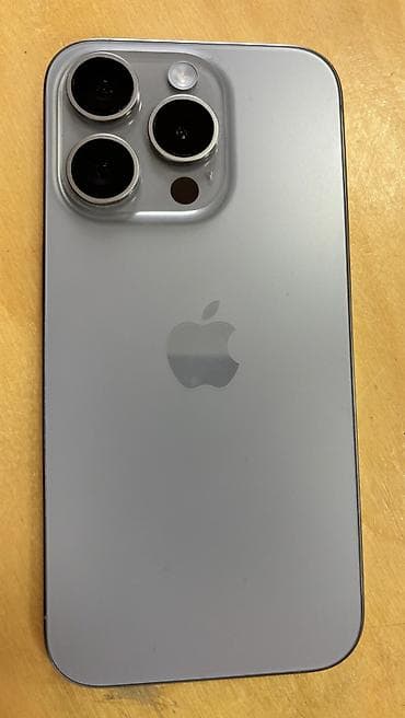 Mətbəx texnikası: IPhone 15 Pro, 256 GB, Natural Titanium, Face ID — 1