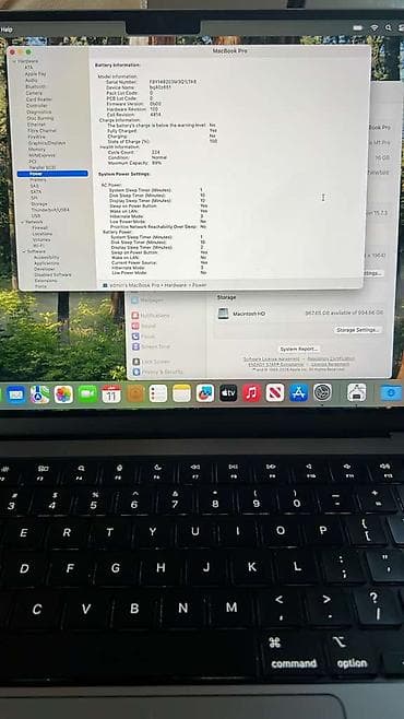 macbook 2 el: İşlənmiş Apple MacBook, 14 ", Apple M1 Pro, 1 TB, Ödənişli çatdırılma, Rayonlara çatdırılma — 2