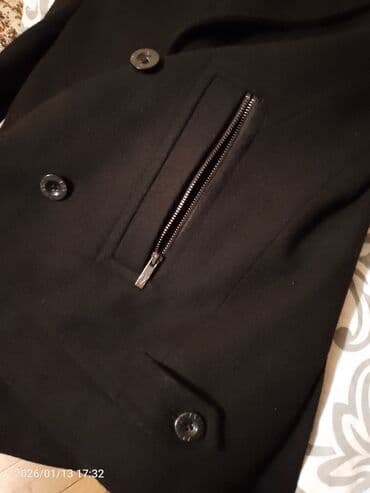 Aksesuarlar: Palto, S, rəng - Qara — 10