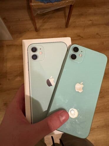 IPhone 11, 128 GB, Yaşıl, Face ID