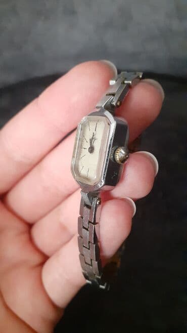 Saat kəmərləri: İşlənmiş, Qol saatı, rəng - Gümüşü — 3