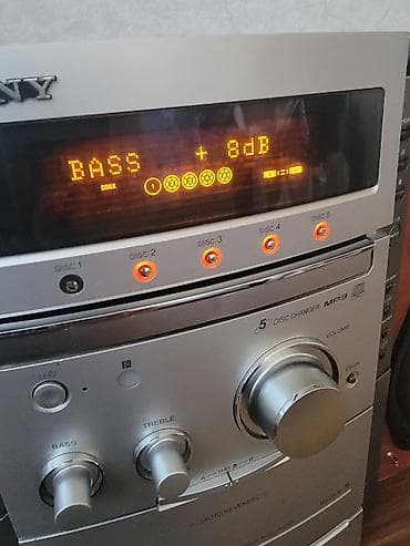disqler: Sony mini Hi-Fi stereo sistemi – CD dəyişdirici, kaset və radio ilə - — 5