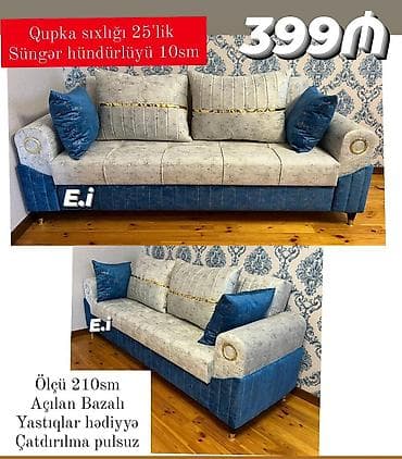 *Divan 399 AZN 💥* ✔️Rəng seçimi var *Keyfiyyətli Parça və Yüksək
