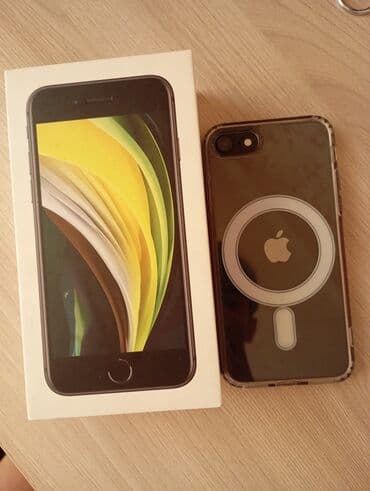 IPhone SE 2020, 64 GB, Qara, Barmaq izi