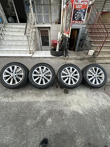 disk tekerler type 0: Disk təkər Toyota 215 / 55 / R 17, 5 Boltlu — 2