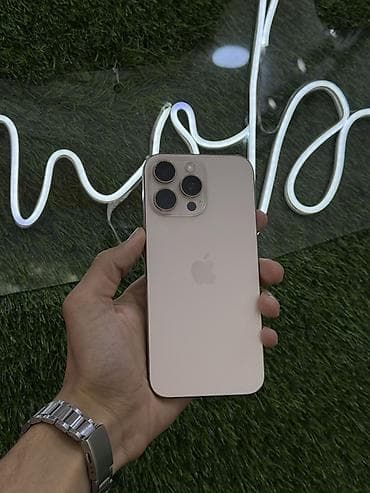 apple watch ultra 1: IPhone 16 Pro Max, Desert Titanium — 2
