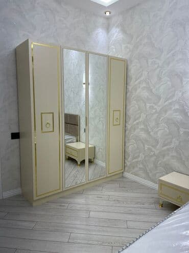 Yeni, Açılan, 4 qapılı Düz dolab, Qarderob, paltar dolabı, Azərbaycan